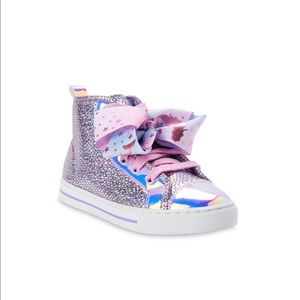 JOJO SIWA MERMAID SCALE HIGH TOP SNEAKERS 10
